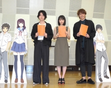 Suda Masaki và Hirose Suzu tham dự buổi họp báo phim hoạt hình Uchiage Hanabi, Shita kara Miruka?