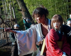 Live action Mugen no Junin tung hình ảnh hậu trường cảnh chiến trận