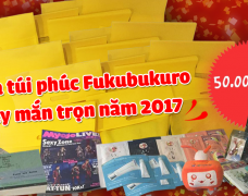 Săn túi phúc Fukubukuro may mắn trọn năm 2017