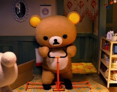 Anime Rilakkuma to Kaoru-san Stop-Motion tung video gấu tập thể dục yêu quá xá