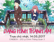 Event cùng ra rạp xem phim hoạt hình Dáng Hình Thanh Âm