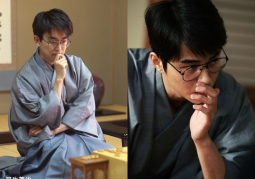 Higashide Masahiro thủ vai kỳ thủ shogi Habu Yoshiharu trong phim điện ảnh Satoshi no Seishun