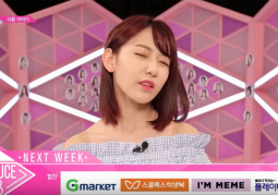 Miyawaki Sakura tiếp tục trở thành tâm điểm của Produce 48 vì hành động nháy mắt