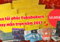 Săn túi phúc Fukubukuro may mắn trọn năm 2017