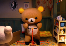 Anime Rilakkuma to Kaoru-san Stop-Motion tung video gấu tập thể dục yêu quá xá